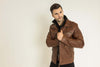 Baldwin Men's Casual Fall Leather Jacket